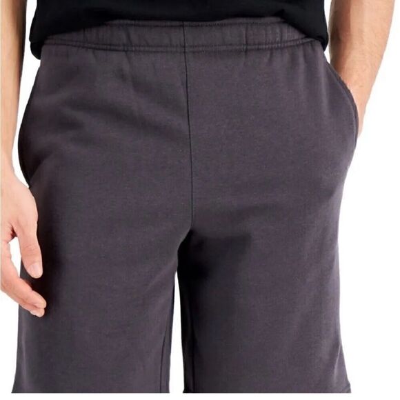 New ID Ideology Mens Fleece Shorts Stormy deep charcoal L - Picture 3 of 9